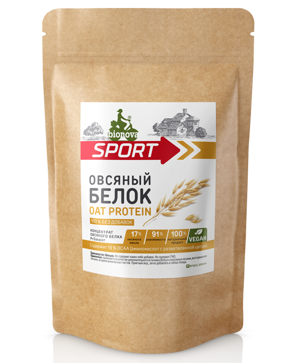 Концентрат овсяного белка Bionova® 1кг
