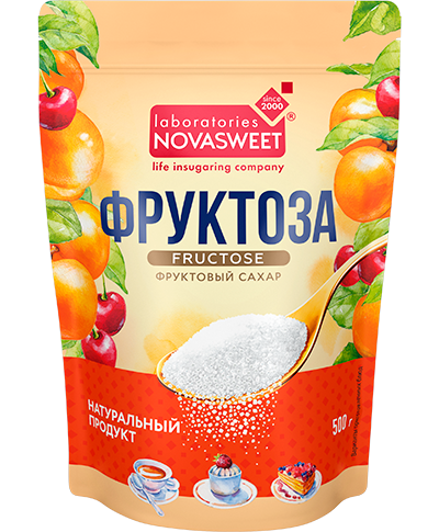 Фруктоза Novasweet® (doy pack) 500г