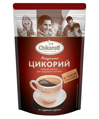 Натуральный цикорий Chikoroff® 100г (doy pack)